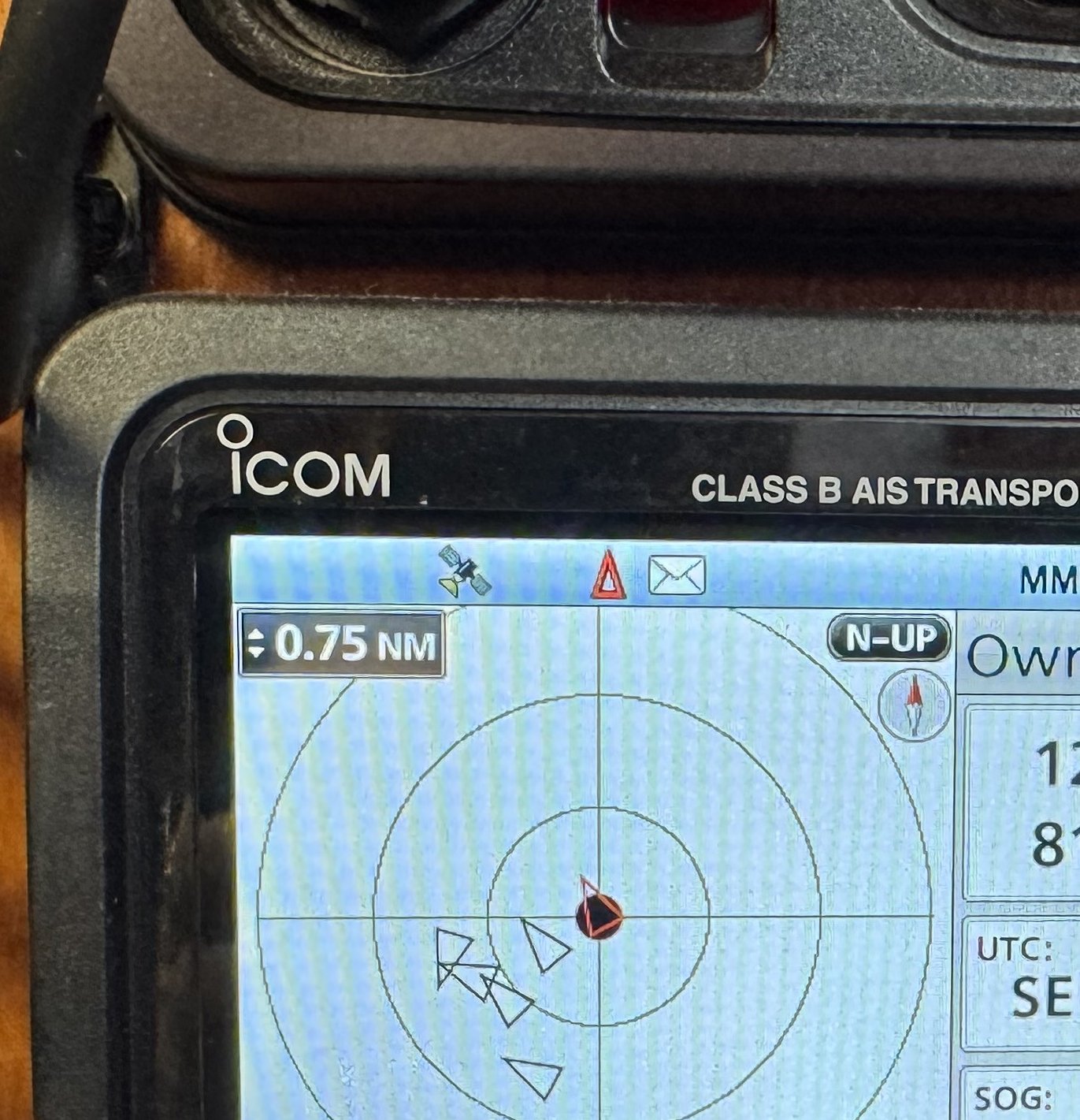ICOM MA-510TR AIS plot view only